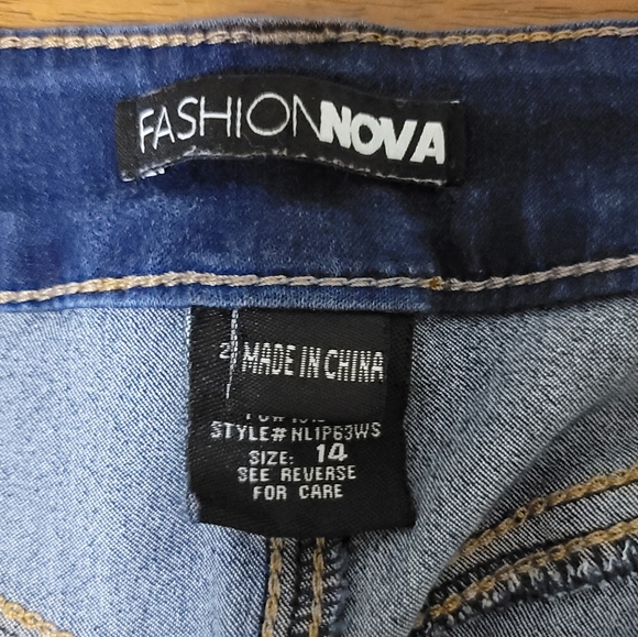 NWOT Alexa High Rise Skinny Jeans Sz 14 - Picture 5 of 6